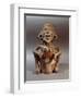 Statuette of Macuilxochitl, God of Flowers, Dance and Music, from Mexico-null-Framed Giclee Print