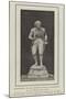 Statuette of Mr Henry Irving as Mathias-null-Mounted Giclee Print
