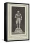 Statuette of Mr Henry Irving as Mathias-null-Framed Stretched Canvas