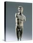 Statuette of Pan-Alexander, Hellenistic Statue in Marble, End of 4th Century BC-null-Stretched Canvas