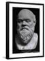 Statuette of Socrates-null-Framed Photographic Print