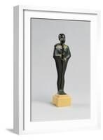 Statuette of the God Ptah-Late Period Egyptian-Framed Giclee Print