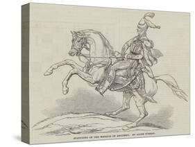 Statuette of the Marquis of Anglesey, by Count D'Orsay-null-Stretched Canvas