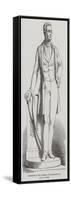 Statuette of the Marquis of Dalhousie-null-Framed Stretched Canvas