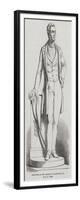 Statuette of the Marquis of Dalhousie-null-Framed Giclee Print