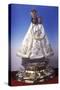 Statuette of the Virgin Mary of Svatá Hora-null-Stretched Canvas