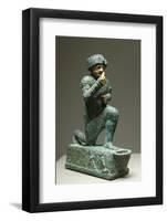 Statuette of Worshipper of Larsa-null-Framed Photographic Print