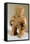 Statuette Originating from El Salvador-null-Framed Stretched Canvas