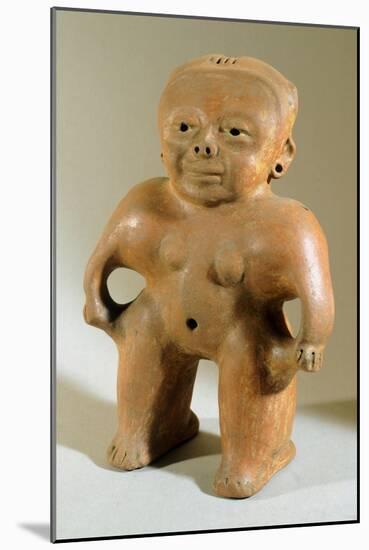Statuette Originating from El Salvador-null-Mounted Giclee Print