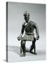 Statuette Representing Hephaestus, Bronze-null-Stretched Canvas