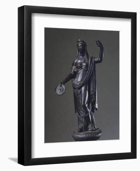 Statuette Representing Juno, Bronze-null-Framed Giclee Print