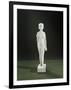 Statuette Representing Nefertiti-null-Framed Premium Giclee Print