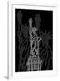 Stature of Liberty Night-Cristian Mielu-Framed Art Print