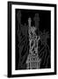 Stature of Liberty Night-Cristian Mielu-Framed Art Print