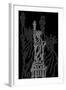 Stature of Liberty Night-Cristian Mielu-Framed Art Print