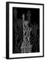 Stature of Liberty Night-Cristian Mielu-Framed Art Print