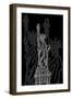 Stature of Liberty Night-Cristian Mielu-Framed Art Print