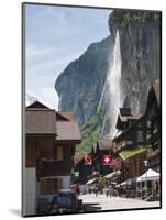 Staubbach Falls in Lauterbrunnen, Jungfrau Region, Switzerland, Europe-Michael DeFreitas-Mounted Photographic Print