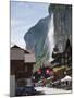 Staubbach Falls in Lauterbrunnen, Jungfrau Region, Switzerland, Europe-Michael DeFreitas-Mounted Photographic Print