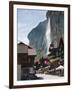Staubbach Falls in Lauterbrunnen, Jungfrau Region, Switzerland, Europe-Michael DeFreitas-Framed Photographic Print