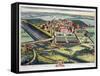 Staunton Harold in the County of Leicester-Leonard Knyff-Framed Stretched Canvas