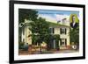 Staunton, Virginia, Exterior View of Woodrow Wilson's Birthplace-Lantern Press-Framed Premium Giclee Print