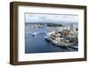 Stavanger Harbour, Norway, Scandinavia, Europe-Amanda Hall-Framed Photographic Print