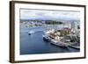 Stavanger Harbour, Norway, Scandinavia, Europe-Amanda Hall-Framed Photographic Print