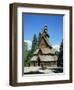 Stave Church, Folk Museum, Bygdoy, Oslo, Norway, Scandinavia, Europe-G Richardson-Framed Photographic Print