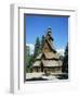 Stave Church, Folk Museum, Bygdoy, Oslo, Norway, Scandinavia, Europe-G Richardson-Framed Photographic Print