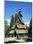 Stave Church, Folk Museum, Bygdoy, Oslo, Norway, Scandinavia, Europe-G Richardson-Mounted Photographic Print