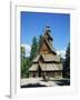 Stave Church, Folk Museum, Bygdoy, Oslo, Norway, Scandinavia, Europe-G Richardson-Framed Photographic Print