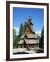 Stave Church, Folk Museum, Bygdoy, Oslo, Norway, Scandinavia, Europe-G Richardson-Framed Photographic Print