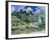 Staw-Roofed Houses-Vincent van Gogh-Framed Giclee Print