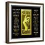 Stax Gold-null-Framed Art Print