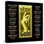 Stax Gold-null-Stretched Canvas