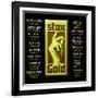 Stax Gold-null-Framed Art Print