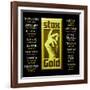 Stax Gold-null-Framed Art Print