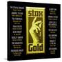 Stax Gold-null-Stretched Canvas