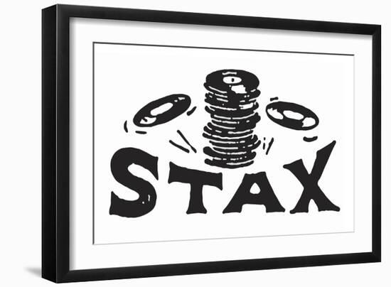 Stax Records-null-Framed Art Print