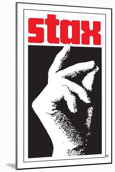 Stax Records-null-Mounted Art Print