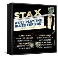 Stax We'll Play the Blues for You-null-Framed Stretched Canvas