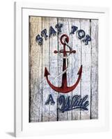 Stay Anchor-Art Licensing Studio-Framed Giclee Print