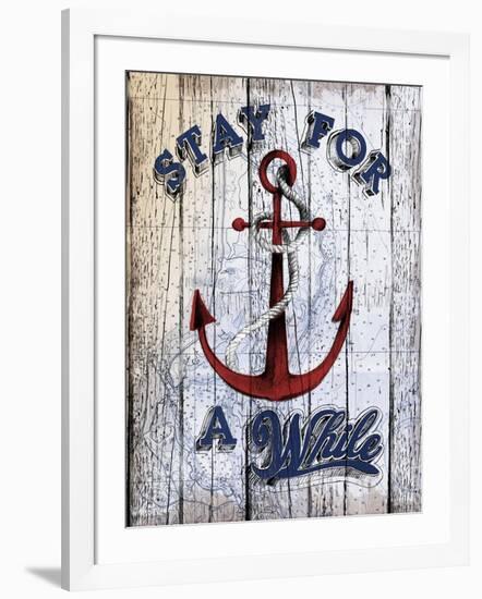 Stay Anchor-Art Licensing Studio-Framed Giclee Print