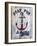 Stay Anchor-Art Licensing Studio-Framed Giclee Print