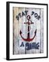 Stay Anchor-Art Licensing Studio-Framed Giclee Print
