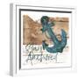 Stay Anchored-Milli Villa-Framed Art Print