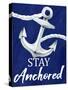 Stay Anchored-Kimberly Allen-Stretched Canvas