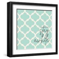 Stay Awhile-Anna Quach-Framed Art Print