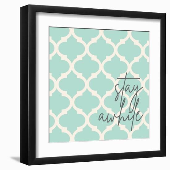 Stay Awhile-Anna Quach-Framed Art Print